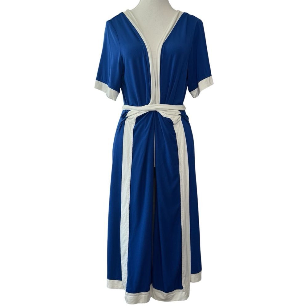 |NWT| LL BEAN Long Sleeve Tie Waist Wrap Dress